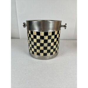 Mackenzie-Childs Courtly Check Ice Bucket